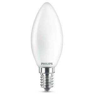 Philips LED gyertya lámpa E14 B35 4, 3W 827 opál kép