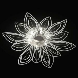 Girasole mennyezeti lámpa virág alakban, 70 cm kép