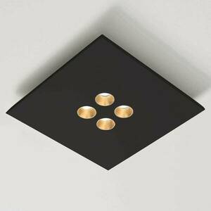 ICONE Confort - LED mennyezeti lámpa elegáns fekete színben kép
