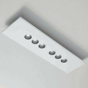 ICONE Confort LED mennyezeti lámpa, téglalap alakú, fehér kép