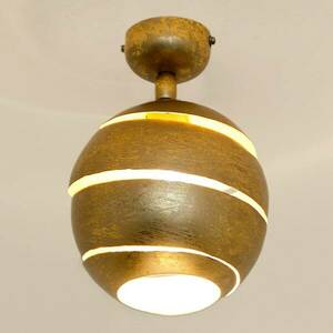 forg. mennyezeti lámpa Suopare arany kép
