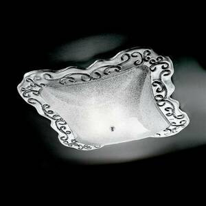 Miro - üveg mennyezeti lámpa dekoratív éllel kép