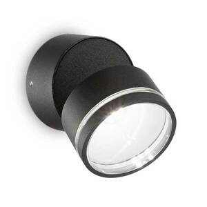 Ideal Lux Omega Round LED fali lámpa 4000 K fekete kép