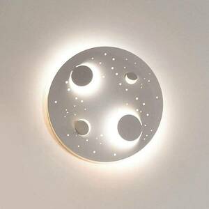 Knikerboker Buchi LED fali lámpa Ø 40 cm fehér kép