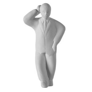 Karman Umarell dísz figura, 15 cm magas, gondolk. kép