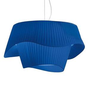Modo Luce Cocó textil függő lámpa Ø 80 cm kék kép