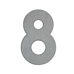 „8” házszám - rozsdamentes acél kép
