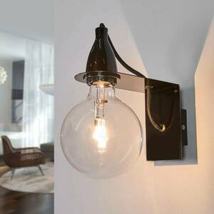 Fekete design fali lámpa Minimal kép