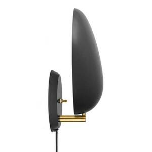 GUBI Cobra designer fali lámpa fekete dugóval kép