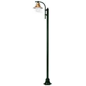 1-lámpás oszloplámpa Toscane 240 cm, zöld kép