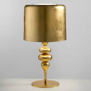 Asztali lámpa Eva TL3+1G 75 cm, arany kép