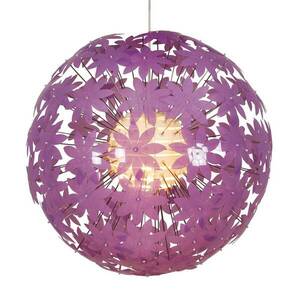 Gömb alakú függőlámpa YOUNG LIVING lila kép