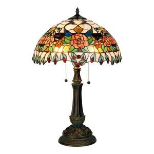 Színes asztali lámpa Maja, Tiffany design kép