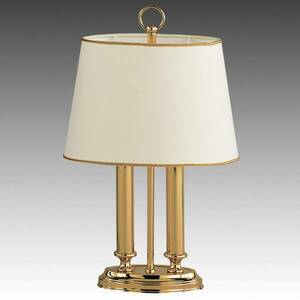 Exkluzív asztali lámpa Queen mini, sárgaréz kép