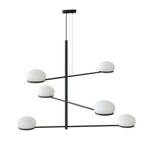 LED-C4 Coco Chandelier függő lámpa, fekete/fehér kép