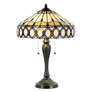 Tiffany stílusú asztali lámpa Fiera kép