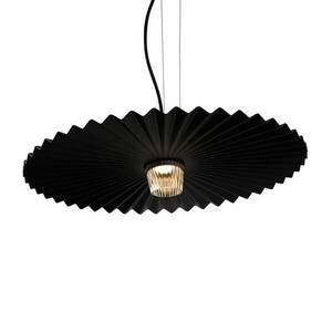 Karman Gonzaga LED függő lámpa, Ø 59 cm, fekete kép