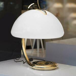 Martinelli Luce Serpente - asztali lámpa, arany kép
