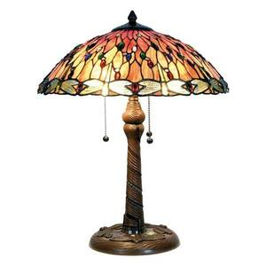 Varázslatos asztali lámpa Bella Tiffany stílusban kép