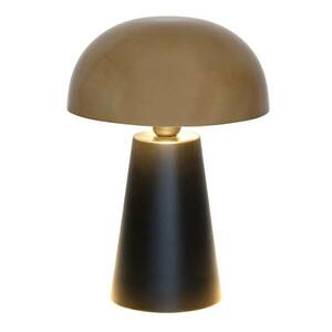 Asztali világítás Fungo, alsó sugárzó fekete/arany kép