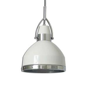 Fehér függő lámpa Britta ipari megjelenésű kép