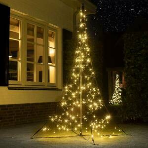 Fairybell karácsonyfa póznával, 240 LED 200cm kép