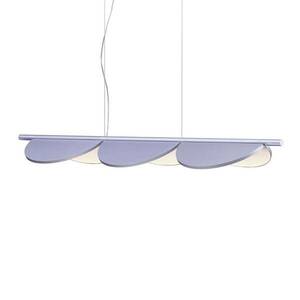 FLOS Almendra Linear LED függőlámpa 3-izzós, lila kép