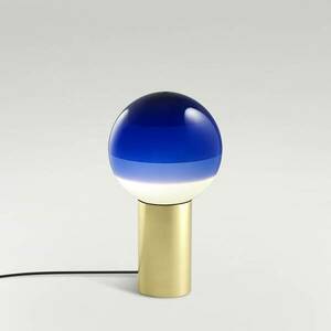 MARSET Dipping Light S asztali lámpa kék/brass kép