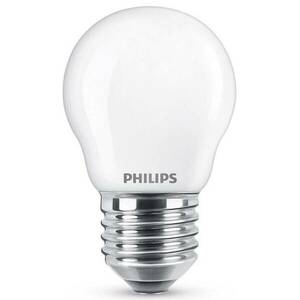 Philips LED csepp lámpa E27 2, 2W, meleg fehér opál kép