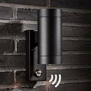 Tin Maxi Double Sensor kültéri fali lámpa, fekete kép