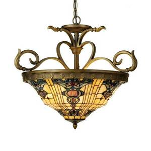 Tiffany stílusú függő lámpa Anthia 2 kép