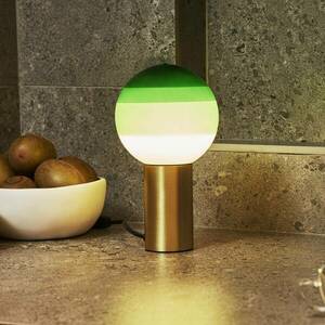MARSET Dipping Light asztali lámpa zöld/brass kép