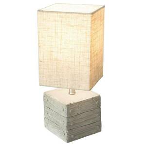 Asztali lámpa Lisco doboz alakú beton alap kép