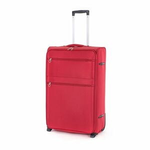 Pretty UP textil utazóbőrönd TEX15 L, piros kép