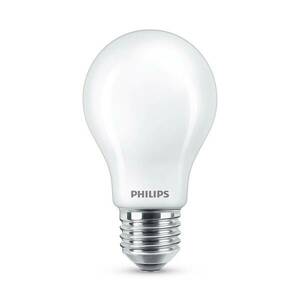 Philips Classic LED lámpa E27 A60 1, 5W 2700K matt kép