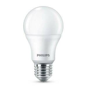 Philips E27 LED lámpa A60 8W 2700K matt 4 db-os kép