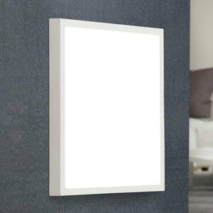 LED fali lámpa Vika, négyzet alakú, fehér, 30x30cm kép