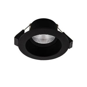 SLC One Soft LED süllyesztett reflektor, fekete színű, tompított-melegre kép