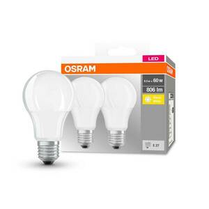 OSRAM LED lámpa Classic E27 8, 5W 2700K 806lm 2db kép