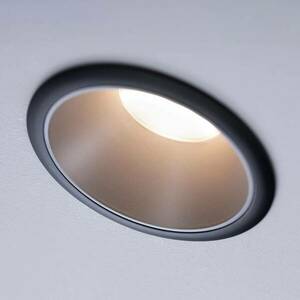 Paulmann Cole LED-spot, ezüst-fekete kép