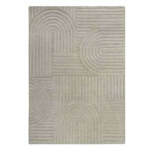 Zen Garden szürke gyapjú szőnyeg, 160 x 230 cm - Flair Rugs kép