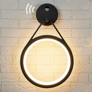 LED kültéri fali lámpa Mirco érzékelő gyűrű alakú kép