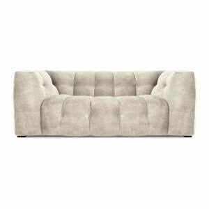 Vesta bézs bársony kanapé, 208 cm - Windsor & Co Sofas kép
