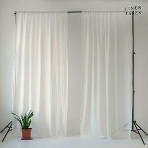 Fehér átlátszó függöny 130x170 cm Daytime – Linen Tales kép