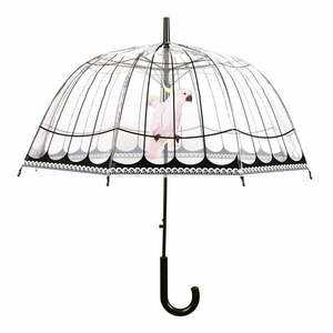 Birds átlátszó esernyő, ⌀ 81 cm - Esschert Design kép