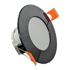 Greenlux LED Fürdőszobai beépíthető lámpa LED/5W/230V 4000K IP65 fekete kép