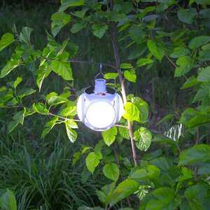 Napelemes, vízálló kerti lámpa kép