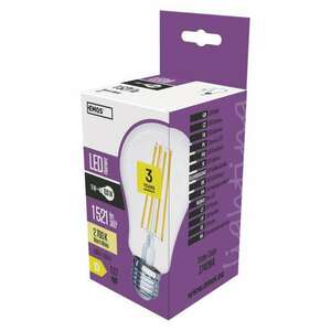 LED izzó Filament A67 / E27 / 11 W (100 W) / 1 521 lm / meleg fehér kép
