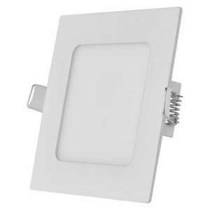LED süllyesztett lámpatest NEXXO, négyzet, fehér, 7W, meleg fehér kép