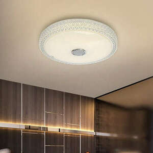 Smart Lamp - Intelligens RGBW mennyezeti lámpa Bluetooth-os hangs... kép